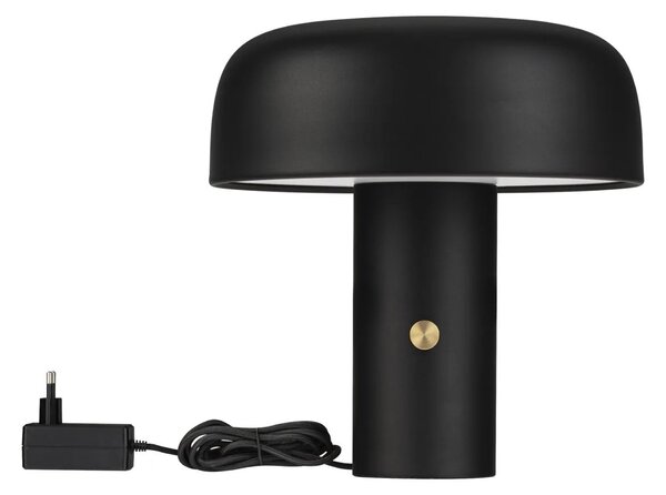 Moderná stolová lampa Noelia 30 čierna 3000K – Černá