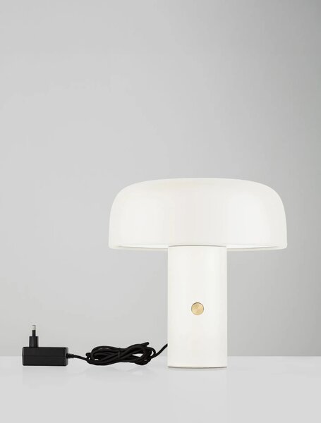 Moderná stolová lampa Noelia 30 Smotanová 3000K – Hnědá