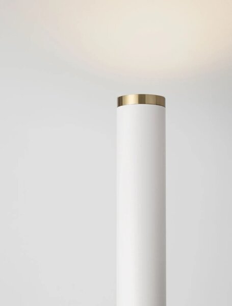 Dizajnová stojaca lampa Orin_S 10 Biela – Bílá