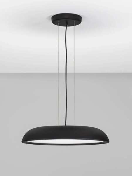 LED moderný luster Felicia 60 Čierna – Černá