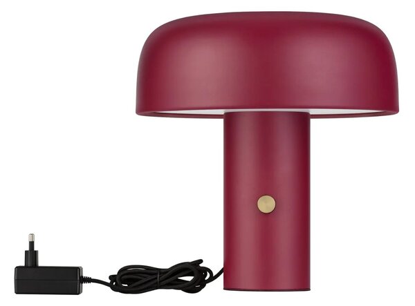 Moderná stolová lampa Noelia 30 červená 3000K