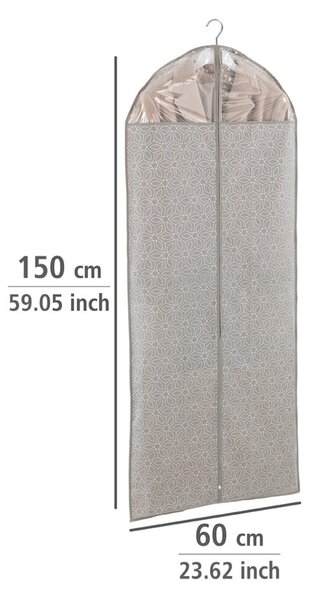 Béžový obal na obleky Wenko Balance, 150 x 60 cm