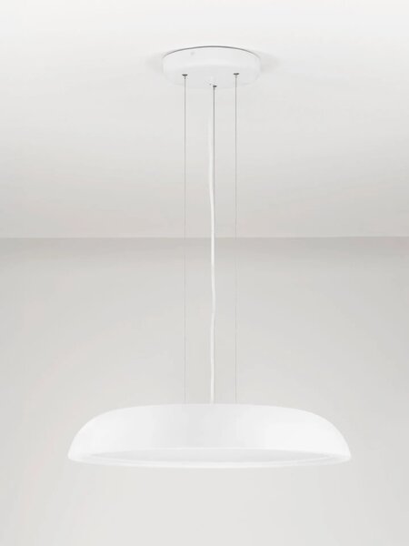 LED moderný luster Felicia 60 Biela – Bílá