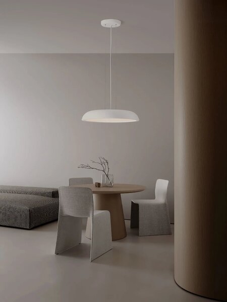 LED moderný luster Felicia 60 Biela – Bílá