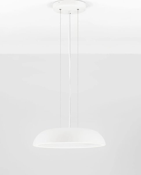 LED moderný luster Felicia 45 Biela – Bílá