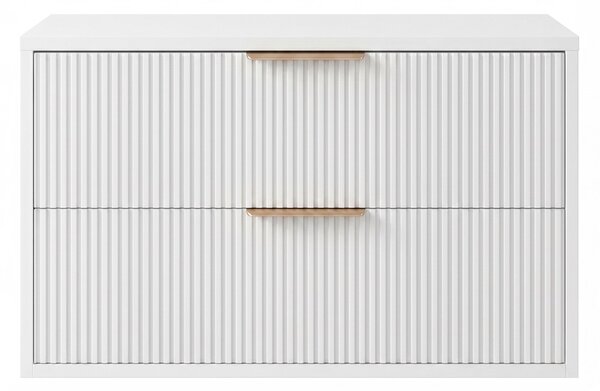 Koupelnová skříňka pod umyvadlo Rea Mono 80cm White