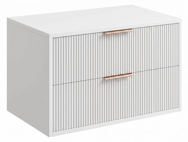 Koupelnová skříňka pod umyvadlo Rea Mono 80cm White