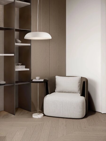 LED moderný luster Felicia 45 Biela – Bílá