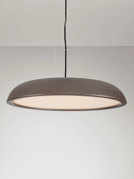 LED moderný luster Felicia 60 Hnedá – Hnědá