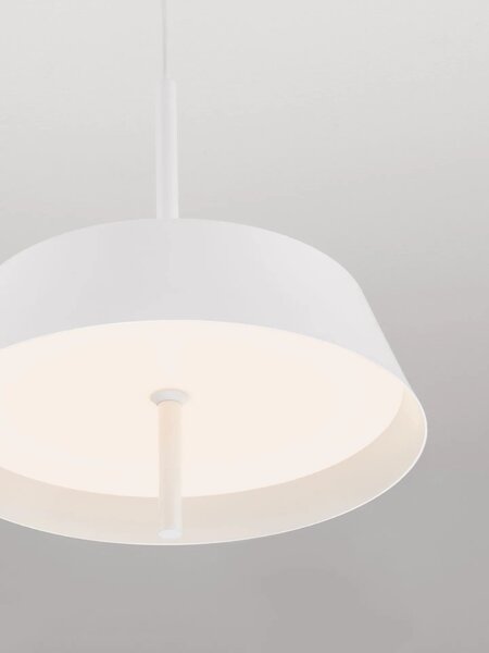 LED moderný luster Velio 35 Biela – Bílá