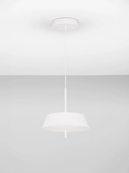 LED moderný luster Velio 35 Biela – Bílá