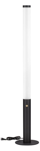 Designová stojací lampa Glaze černá