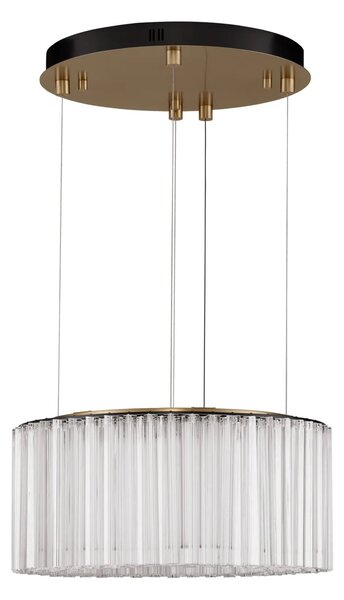 LED moderný luster Nol 68 Medená – Měděná