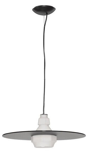 LED moderný luster Lora Čierna 45 – Černá