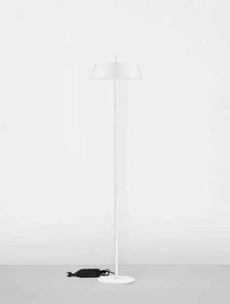 Moderná stojaca lampa Velio Biela – Bílá