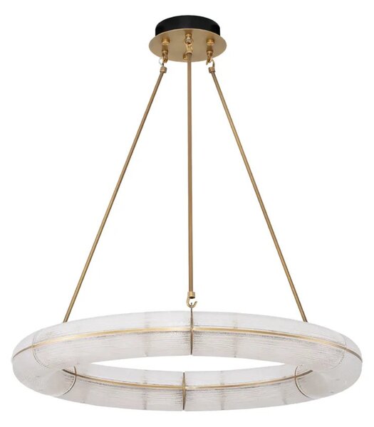 LED moderný luster Gloree Medená 31W – Měděná