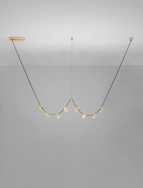 LED moderný luster Luma Medená 31W – Měděná