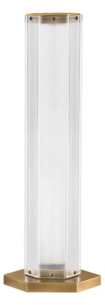Moderní stolní lampa Essenzo měděná