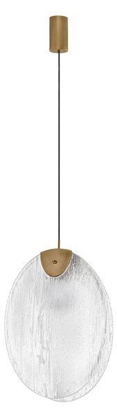 LED moderný luster Shelina 30 Medená – Měděná