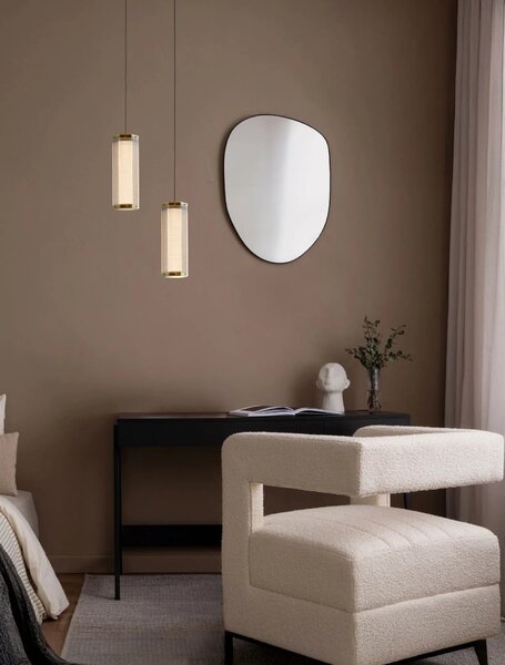 LED moderný luster Essenzo Medená 7W – Měděná