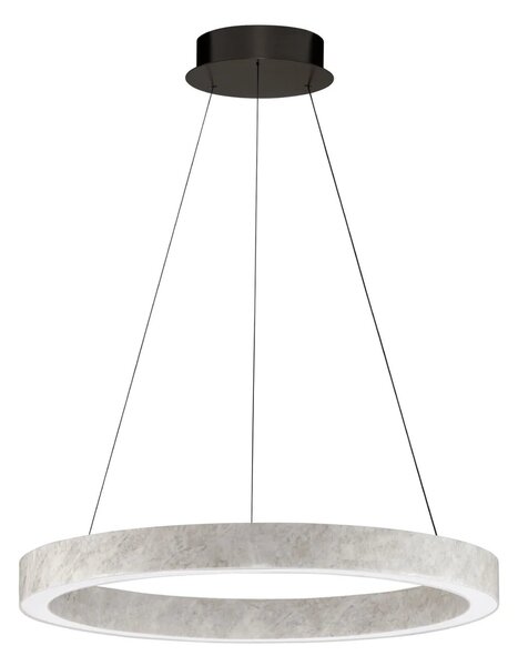 LED moderný luster Valley Čierna 30W – Černá