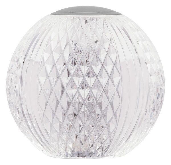 Moderní stolní lampa Brillante šedá