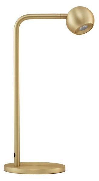Designová stolní lampa Sfera zlatá