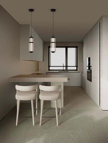 Moderní LED lustr Liessa