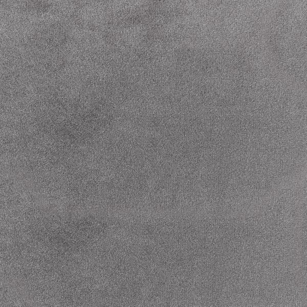 Rozkládací postel Umělý samet MONTARGIS 90 x 200 cm Světle šedá