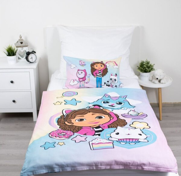 Jerry Fabrics Povlečení do postýlky Gábinin kouzelný domek Sugar dream 100x135 cm