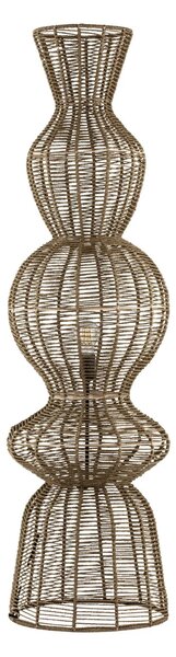 Dizajnová stojaca lampa Breena Hnedá – Hnědá