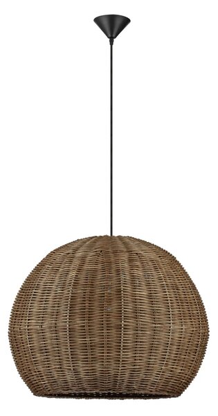 LED moderný luster Rielo B Hnedá – Hnědá