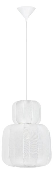 LED moderný luster Delina Biela B – Bílá
