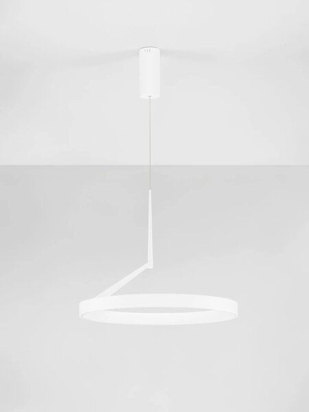 LED moderný luster Adaliz 60 Biela – Bílá