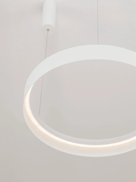 LED moderný luster Lumia 60 Biela – Bílá
