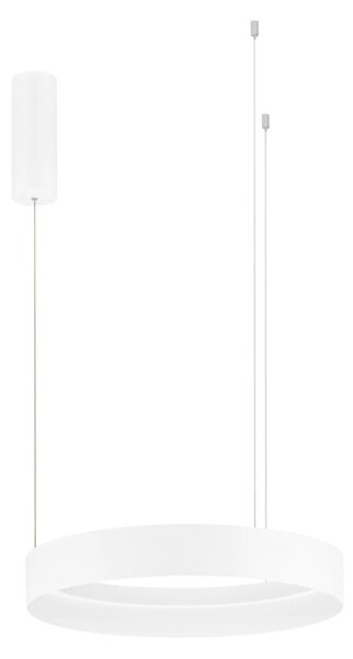 LED moderný luster Lumia 50 Biela – Bílá