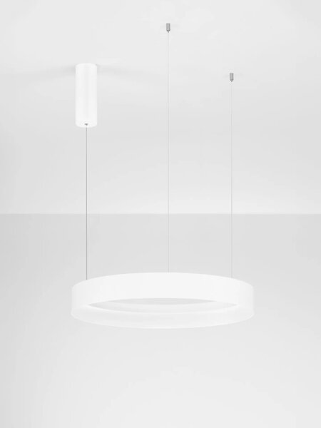 LED moderný luster Lumia 60 Biela – Bílá