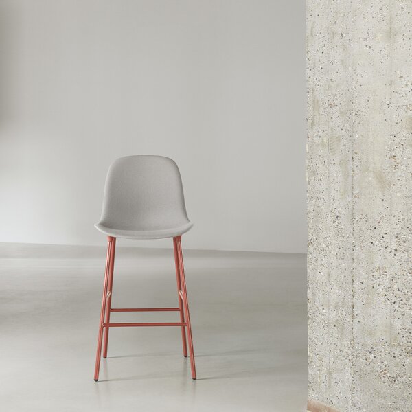 Normann Copenhagen designové barové židle Form Bar Chair Steel (65 cm)