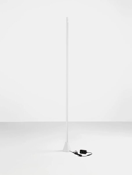 Dizajnová stojaca lampa Litee Biela – Bílá