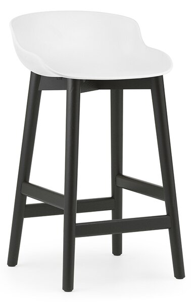 Normann Copenhagen designové barové židle Hyg Barstool Oak Low (výška 65 cm)
