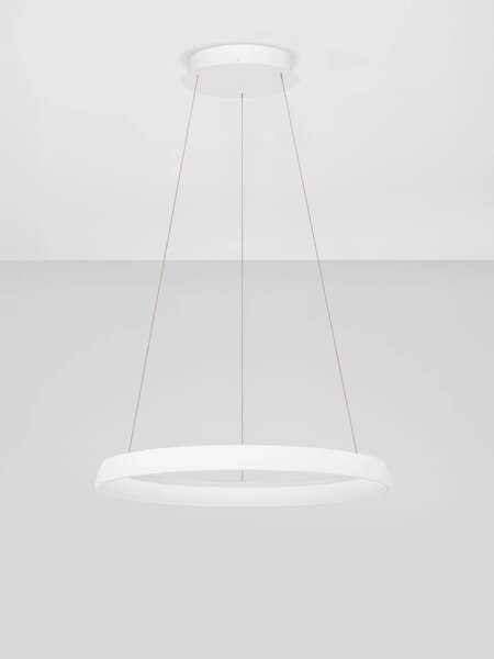 LED moderný luster Ovia 45 Biela – Bílá (9695703)