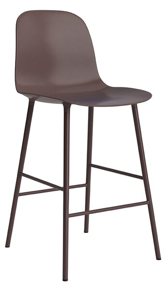 Normann Copenhagen designové barové židle Form Bar Chair Steel (65 cm)
