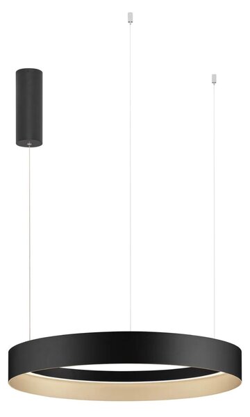 LED moderný luster Lumia 60 Čierna – Černá