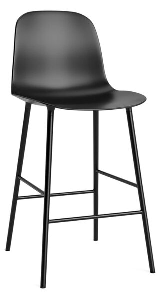 Normann Copenhagen designové barové židle Form Bar Chair Steel (65 cm)