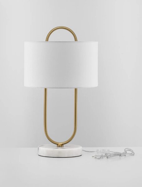 Moderní stolní lampa Milena 170 zlatá
