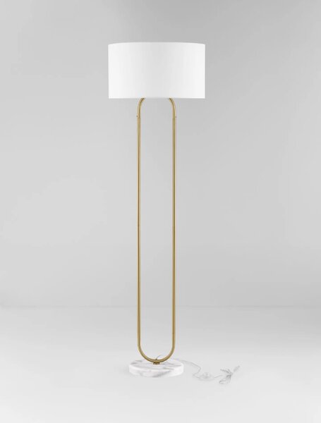 Moderní stojací lampa Milena 220 zlatá