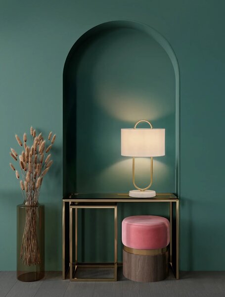 Moderní stolní lampa Milena 170 zlatá