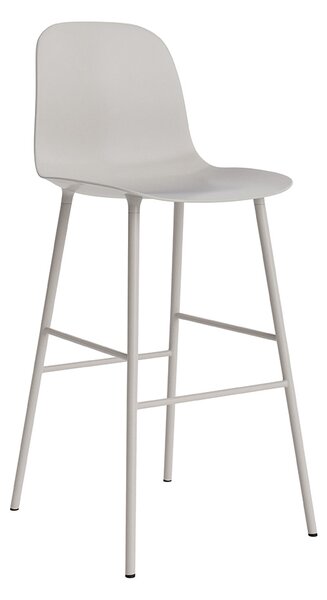 Normann Copenhagen designové barové židle Form Bar Chair Steel (75 cm)