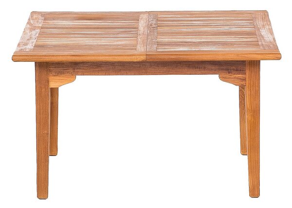 Teakový obdélníkový stůl ELEGANTE 110 / 160 × 90 cm | obdélník | rozkládací