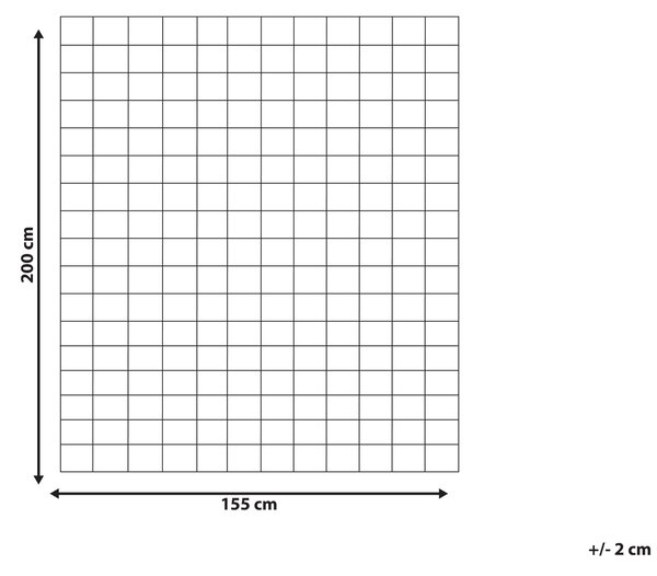 Dvouvrstvá přikrývka Polyester Celoroční KORAB 155 x 220 cm